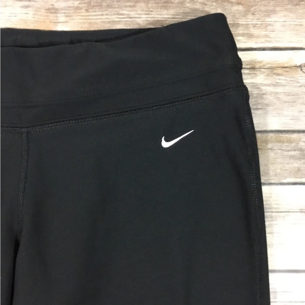NIKE Dri Fit Black Athletic Capris - Picture 2 of 5